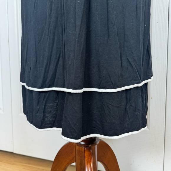 J. Jill Black Sleeveless Dress with White Accents - Picture 4 of 6